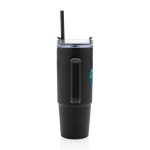 Custom Tana Plastic Tumbler with Handle 900ML - Black - 4