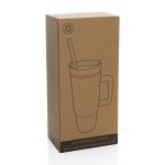 Custom Tana Plastic Tumbler with Handle 900ML - Black - 7