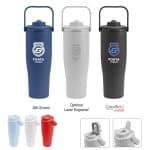 Custom 30 Oz. Denali Sip & Chug Recycled Stainless Steel Tumbler