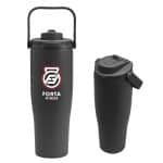 Custom 30 Oz. Denali Sip & Chug Recycled Stainless Steel Tumbler - 2