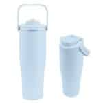 Custom 30 Oz. Denali Sip & Chug Recycled Stainless Steel Tumbler - 5