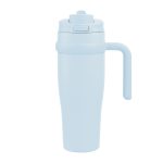 Custom 30 Oz. Apex Sip & Chug Recycled Stainless Steel Tumbler - 6