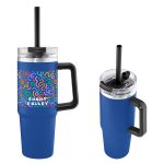 Custom 30 Oz. Full Color Intrepid Recycled Stainless Steel Tumbler - 6