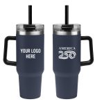 Custom America250™ 40 Oz. Intrepid Stainless Steel Tumbler