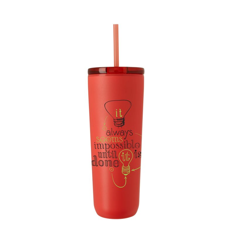 Custom Good Value™ Breeze Recycled Tumbler - 26 oz. - 3