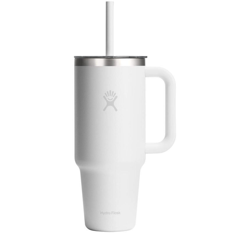 Custom Hydro Flask 40 oz. Travel Tumbler w/Clear Lid - 1