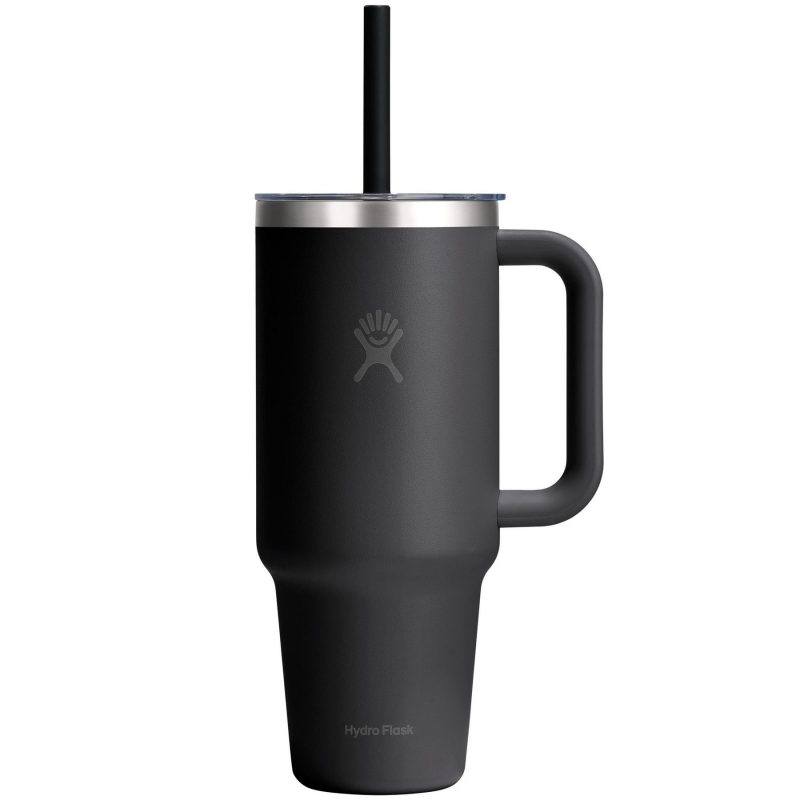 Custom Hydro Flask 40 oz. Travel Tumbler w/Clear Lid