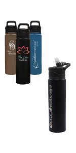 Custom Quiksilver Venice 24 oz Stainless Steel Tumbler