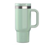 Custom 16 oz RTIC® Stainless Steel Ceramic Lined Little Road Trip Tumbler w/ Straw Lid - 6