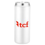 Custom 20oz. Stainless Steel Tumbler with Dual-Use Lid and Straw - 2