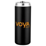 Custom 20oz. Stainless Steel Tumbler with Dual-Use Lid and Straw - 6