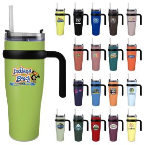 Custom 30 Oz. Recycled Colorful Tumbler