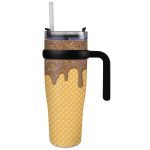 Custom 30 Oz. Recycled Ice Cream Tumbler - 3