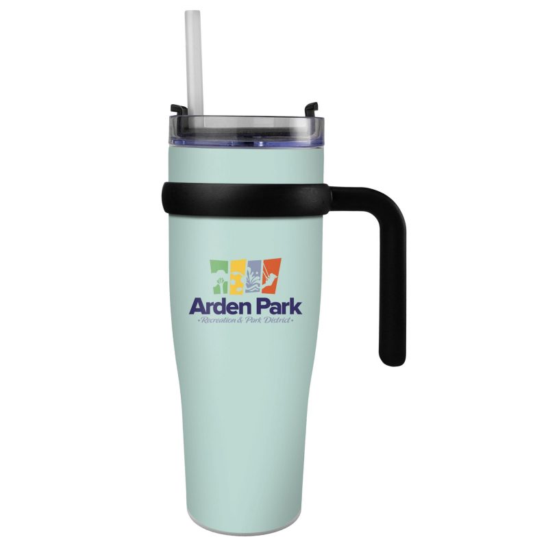 Custom 30 Oz. Recycled Pastel Tumbler - 6