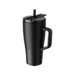 Custom BruMate Era Flip 30oz Straw Tumbler - Matte Black