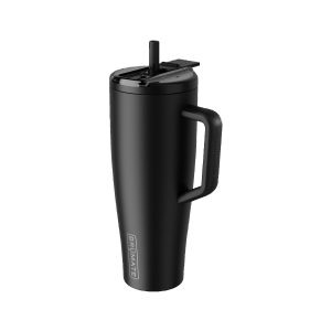 Custom BruMate Era Flip 40oz Straw Tumbler - Matte Black