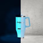 Custom Mammoth® Ascent 40 Oz Tumbler - Glow In The Dark - 2