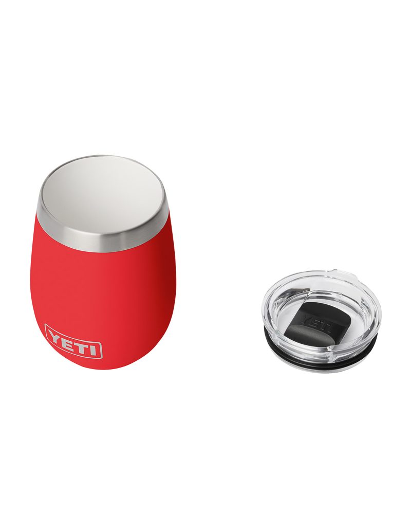 Custom Rambler® 10 oz Wine Tumbler with DuraSip™ Ceramic Lining - 9