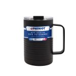 Custom 16 Oz. Patriot® Coffee Black Mug - 3