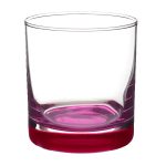 Custom Aristocrat 10.5 oz ARC Whiskey Rocks Glass with Color Bottom - 3