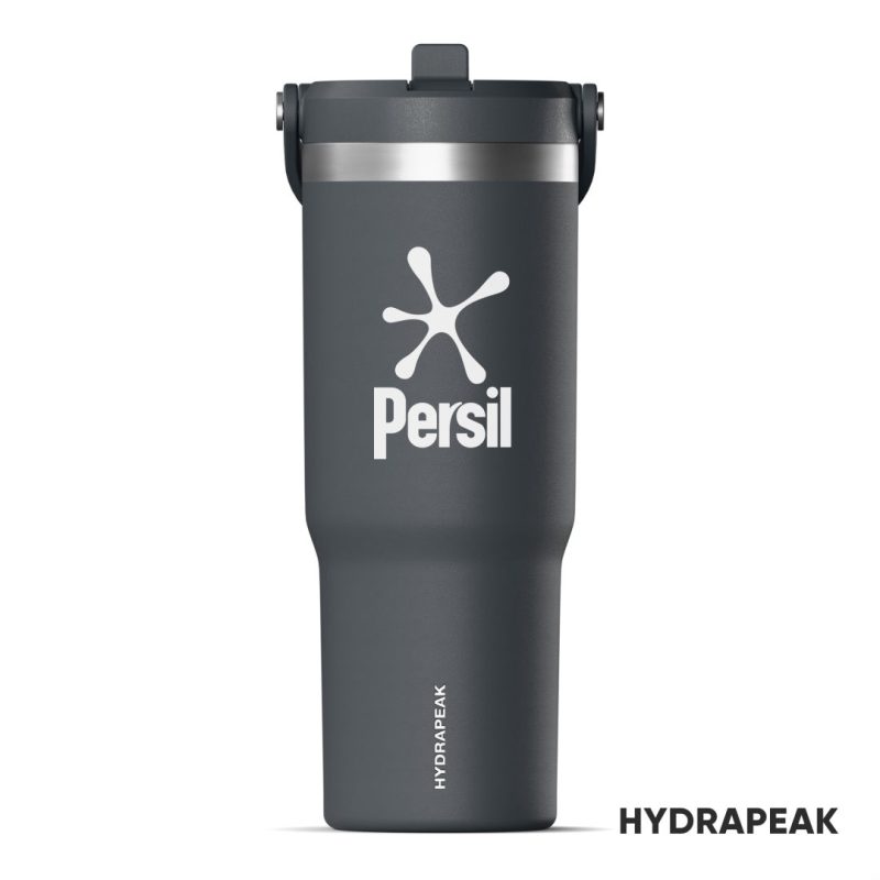 Custom Hydrapeak® Nomad Tumbler w/Handle Straw Lid - 32oz - 2