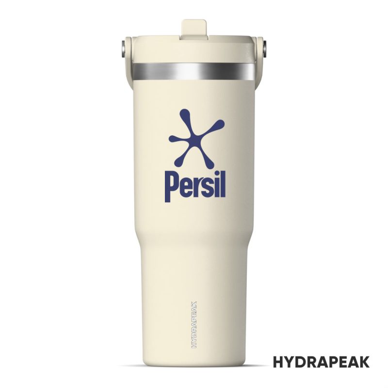 Custom Hydrapeak® Nomad Tumbler w/Handle Straw Lid - 32oz - 3