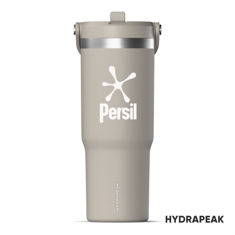 Custom Hydrapeak® Nomad Tumbler w/Handle Straw Lid - 32oz - 8