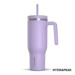Custom Hydrapeak® Voyager Tumbler w/Straw Lid - 40oz - 8