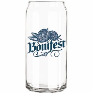 Custom Libbey Glass Beer Can Tumbler 20 oz - Made in USA