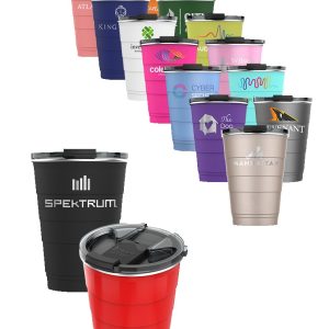 Custom Pirani 16oz Insulated Stackable Tumbler 2.0