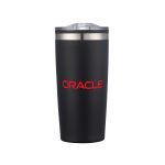 Custom 20 Oz. Double Wall SS / PP Tumbler w/Clear Lid - 6