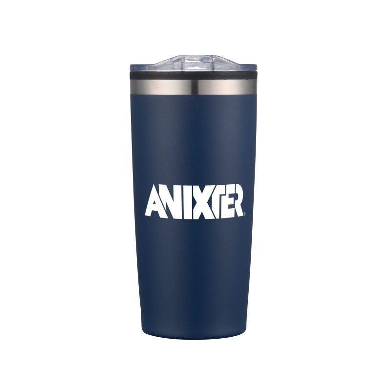 Custom 20 Oz. Double Wall SS / PP Tumbler w/Clear Lid - 8