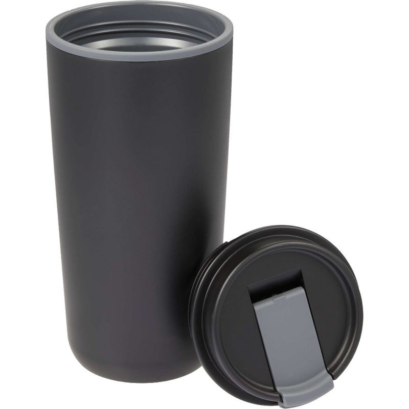 Custom Cooper RPP Double Wall Tumbler w/ Flap Lid 16oz - 8
