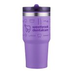 Custom Elgin 20 oz Travel Tumbler w/ Plastic Liner - 6