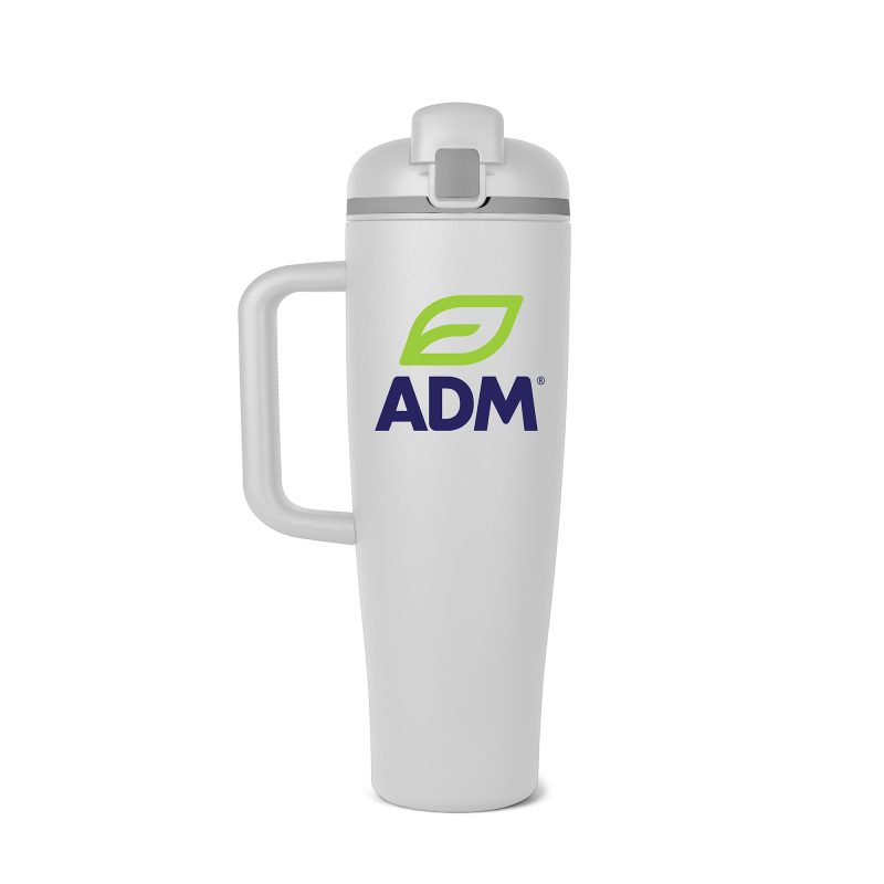 Custom MaxHydrate 40 Oz. Pop Straw Bottle - 3