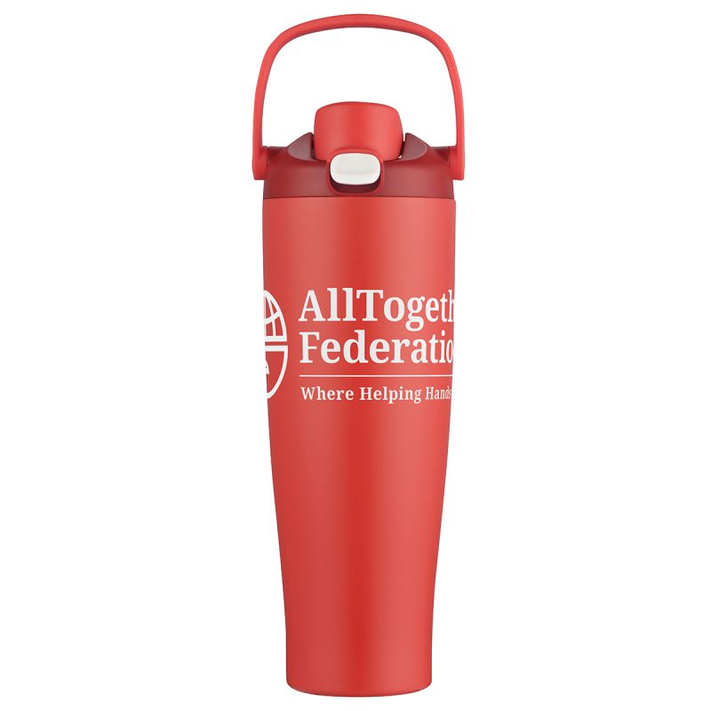 Custom Siren 40 oz Recycled Stainless Steel Vacuum Tumbler - 8