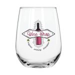 Custom 17 oz. Libbey Stemless Wine Glass