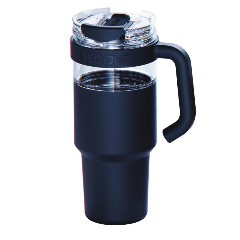 Custom 34 oz Asobu Explorer See-Through Mug with Detachable Base - 3