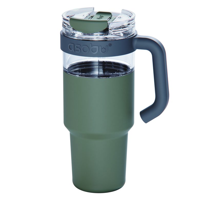Custom 34 oz Asobu Explorer See-Through Mug with Detachable Base - 4