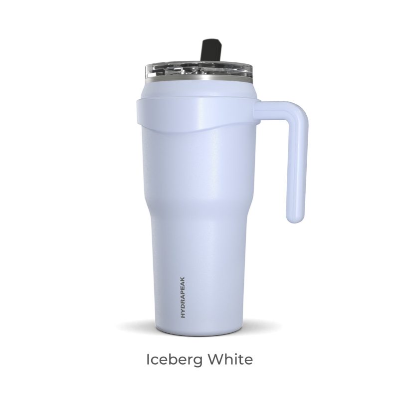 Custom 40oz Stainless Steel Tumbler With Handle Hydrapeak - 3