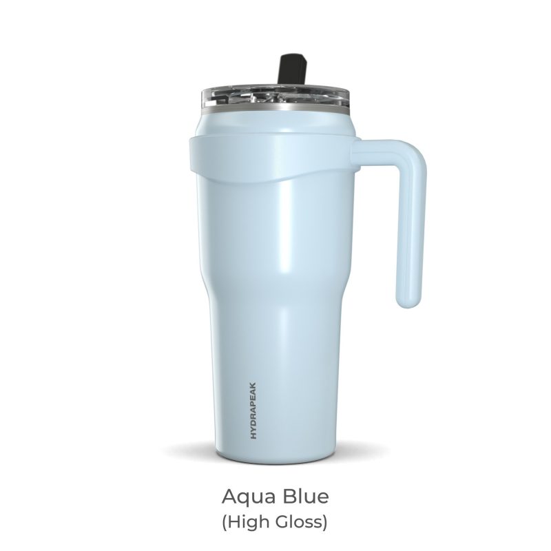 Custom 40oz Stainless Steel Tumbler With Handle Hydrapeak - 7