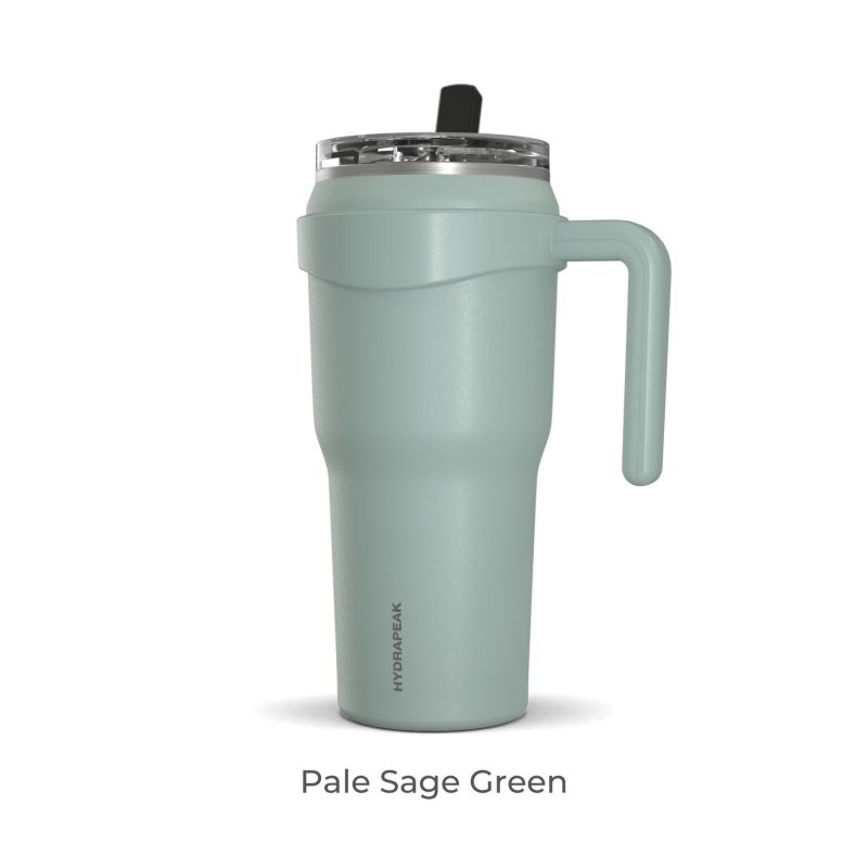 Custom 40oz Stainless Steel Tumbler With Handle Hydrapeak - 9