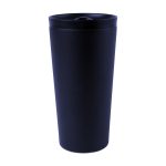 Custom Aviana Rowan Recycled Stainless Steel Tumbler - 17 Oz. - Matte Navy - 1