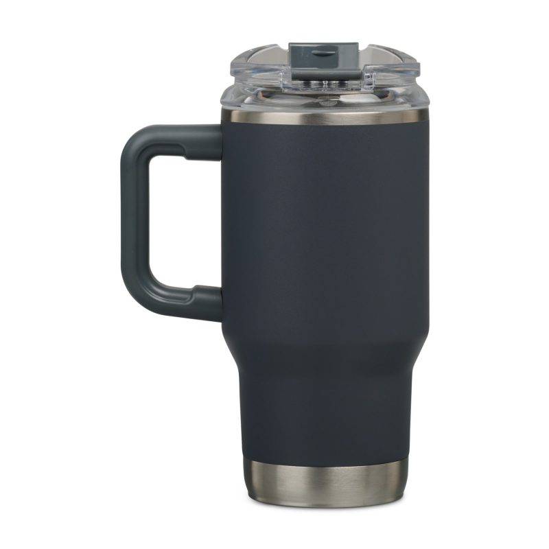 Custom Igloo Recycled Stainless Steel Travel Tumbler - 18 Oz. - Carbonite - 1