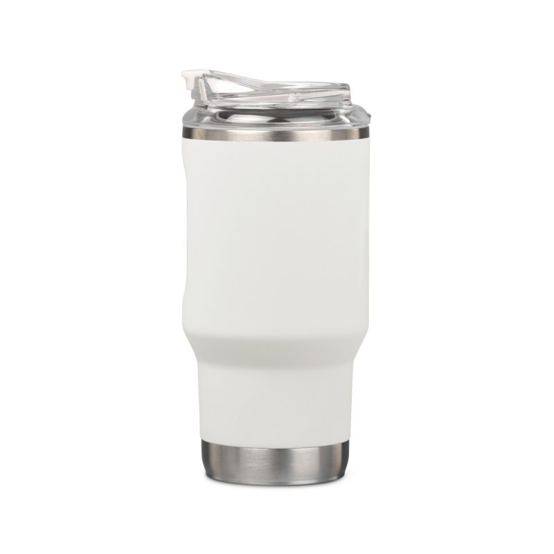 Custom Igloo Recycled Stainless Steel Travel Tumbler - 18 Oz. - White - 4