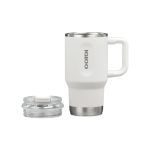 Custom Igloo Recycled Stainless Steel Travel Tumbler - 18 Oz. - White - 8
