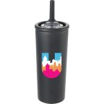 Custom Kyser Recycled Vacuum Tumbler w/ Straw 20oz