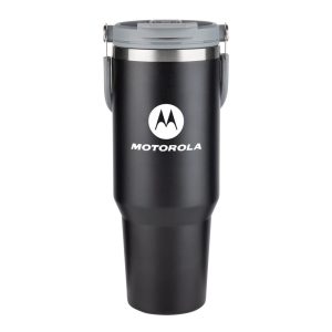 Custom Tirian SS Tumbler w/Carrying Handle - 40oz