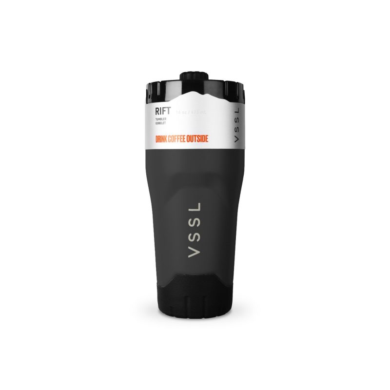 Custom VSSL Rift Tumbler - 16 Oz. - Black - 7