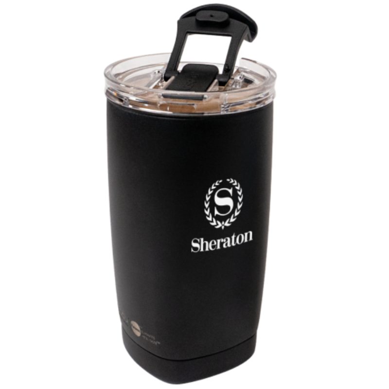 Custom 12 oz Asobu Mini Aqualina Dual Lid Insulated Bottle - 9